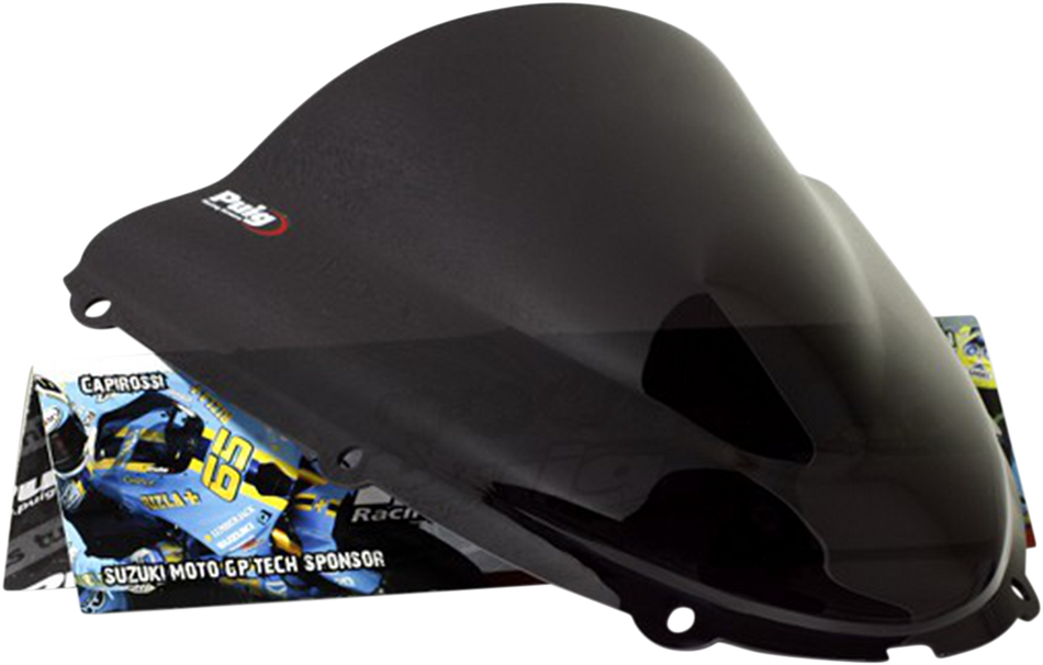 PUIG HI-TECH PARTS Race Windscreen - Dark Smoke 4053F