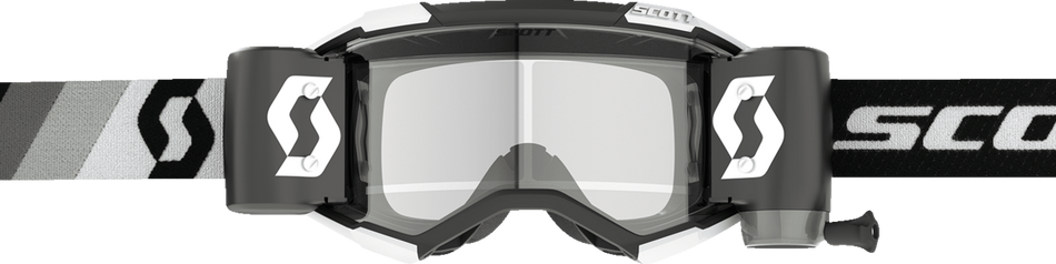 SCOTT Fury WFS Goggle - Premium Schwarz/Weiß - Klar 278596-7702113 