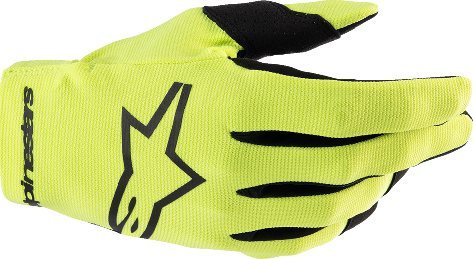 ALPINESTARS Radar Gloves - Fluo Yellow/Black - Small 3561824-551-S