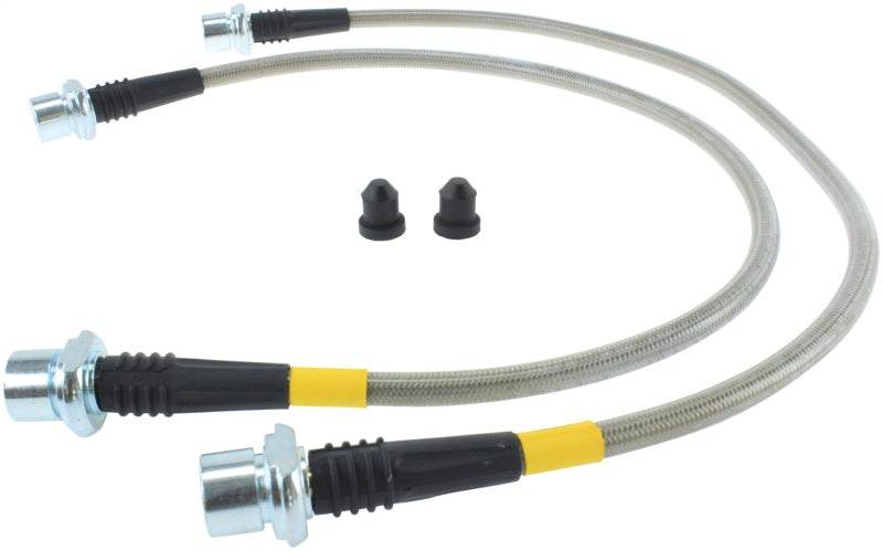 StopTech 05-17 Toyota Tacoma Stainless Steel Rear Brake Line Kit 950.4452