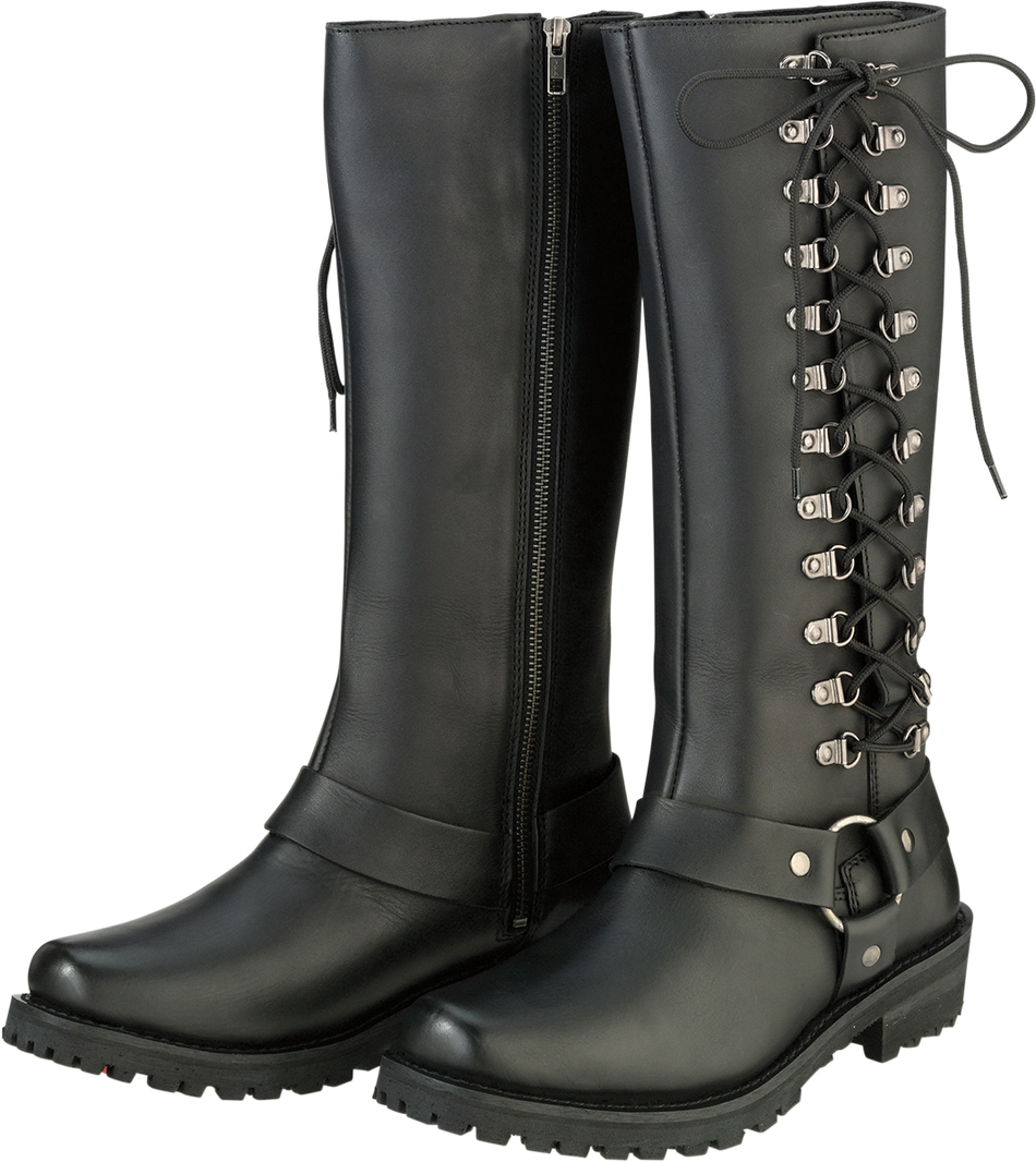 Botas Savage Z1R para mujer - Negro - Talla 7.5 3403-0865