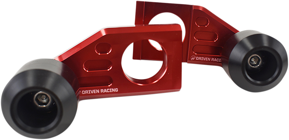 DRIVEN RACING Axle Block Sliders - Yamaha FZ-9 - Red DRAX-121-RD