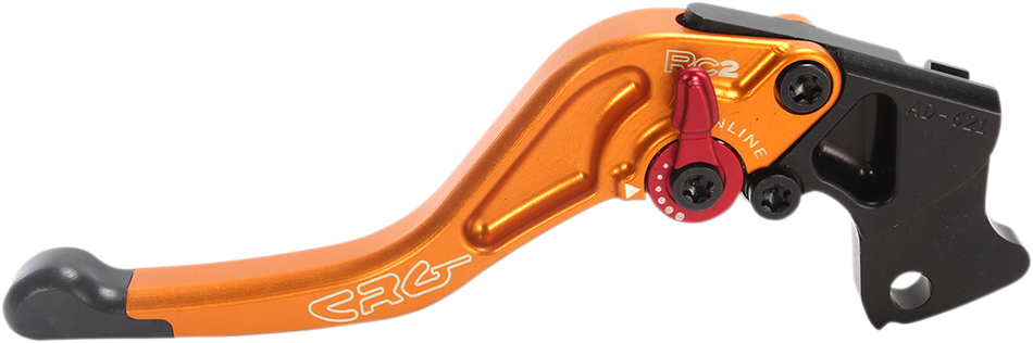 CRG Clutch Lever - RC2 - Short - Gold 2AD-621-H-G