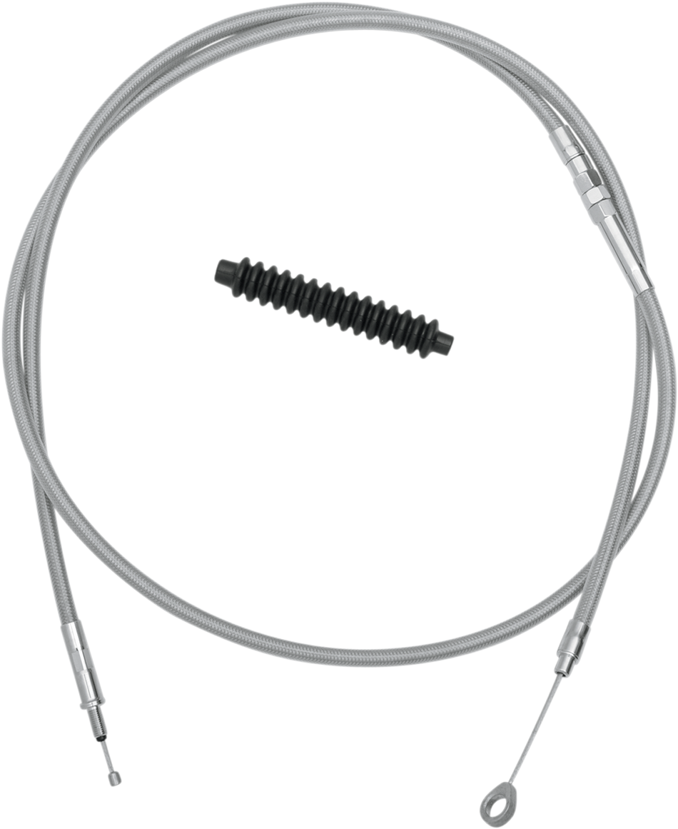 DRAG SPECIALTIES Clutch Cable - Braided 5322180HE