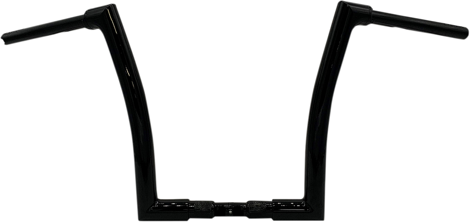 FAT BAGGERS INC. Handlebar - Flat Top - 14" - Black 606014-B