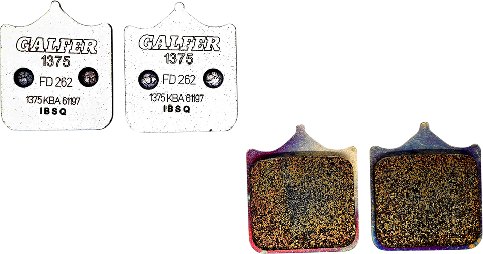 Pastillas de Freno Cerámicas Sinterizadas GALFER HH FD262G1375 