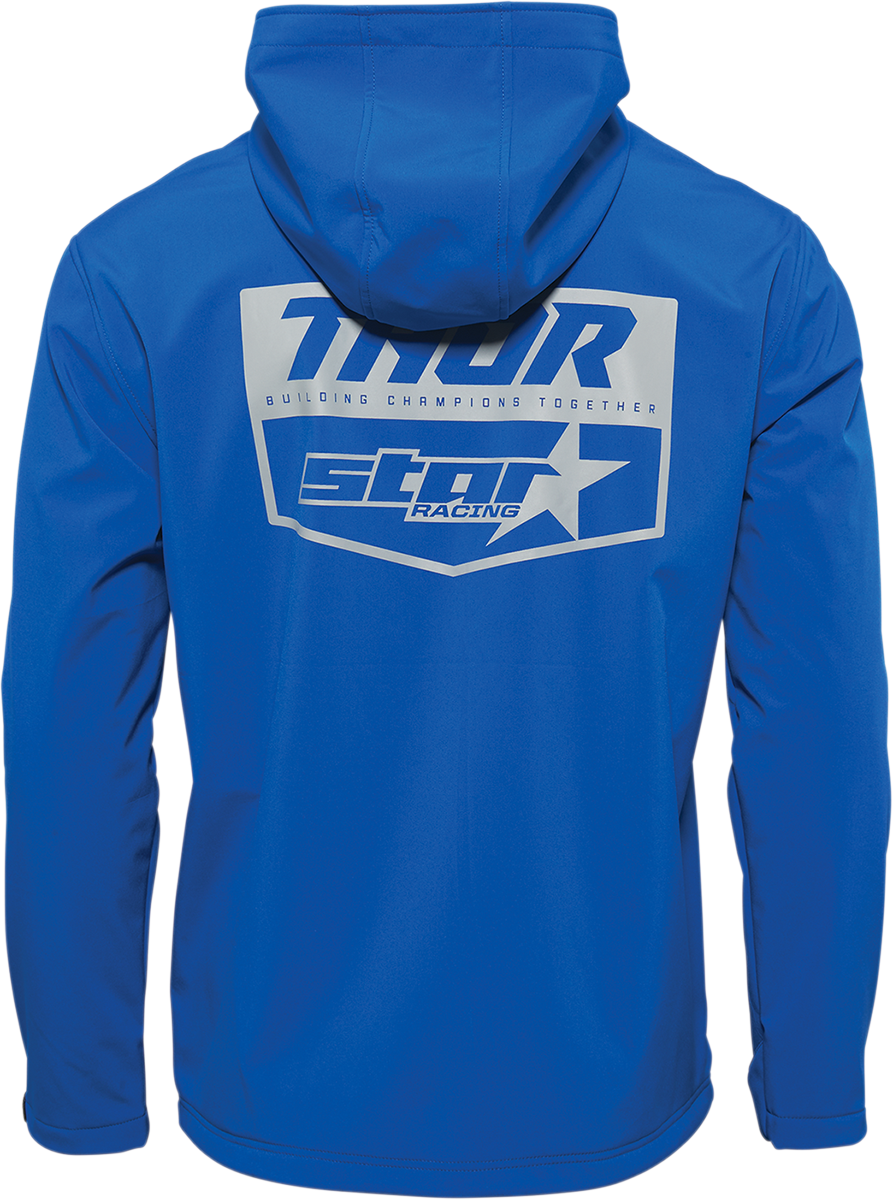 THOR Yamaha Star Softshell Jacket - Blue - Large 2920-0685