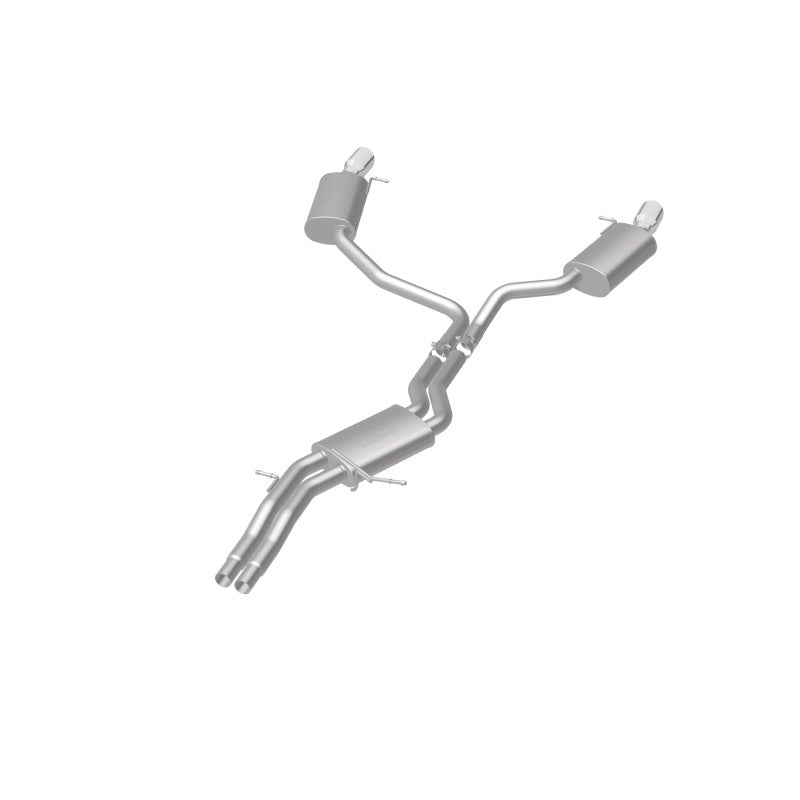 MagnaFlow Sys C/B 12-15 Audi A6 / A7 3.0L V6 SS 2.5in Dual Split Rear Ext 4in Tips 19159