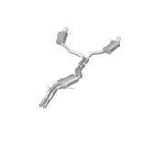 MagnaFlow Sys C/B 12-15 Audi A6 / A7 3.0L V6 SS 2.5in Dual Split Rear Ext 4in Tips 19159