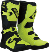 Botas MOOSE RACING M1.3 - Negro/Amarillo de alta visibilidad - Talla 7 3411-0450 
