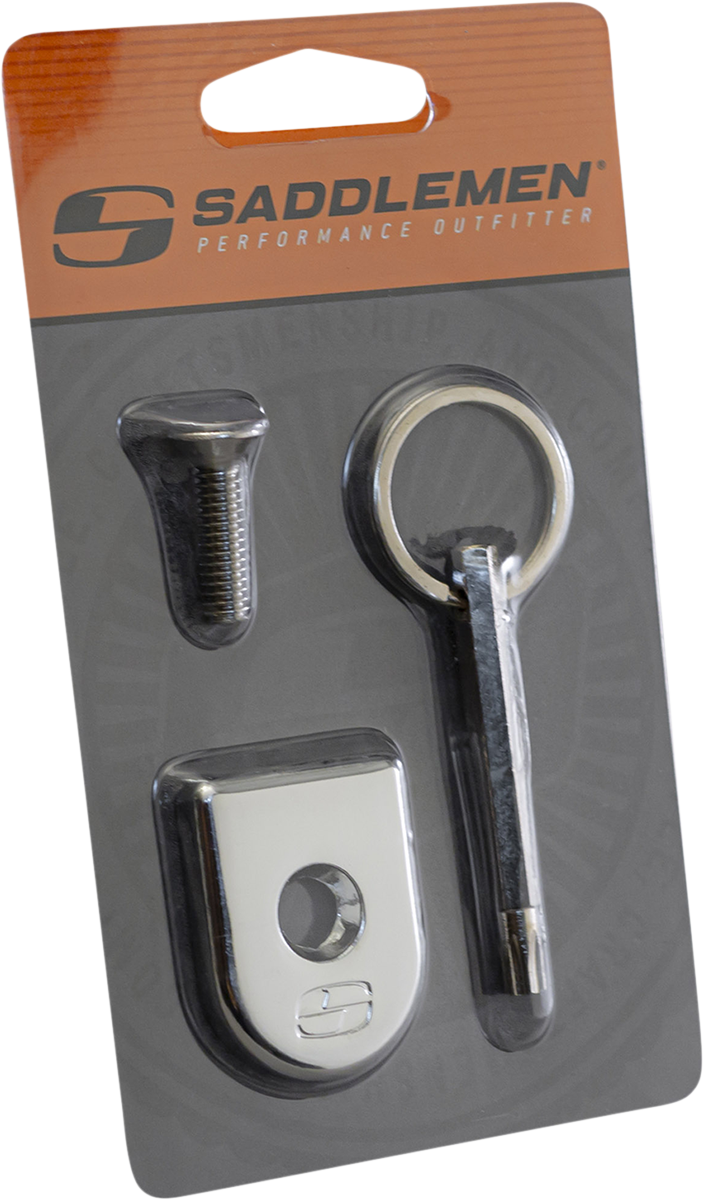 SADDLEMEN Security Seat Screw - Chrome 8911C