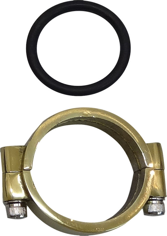 HARDDRIVE Hd Intake Clamp Set Brass Shoevelhead/Xl L78-85 61211