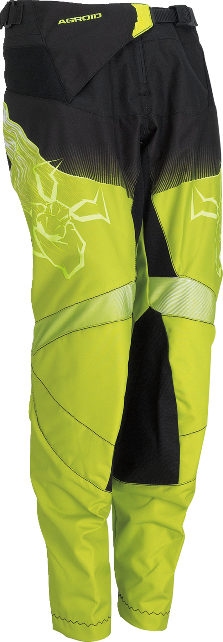 MOOSE RACING Agroid-Hose für Jugendliche – Hi-Vis/Schwarz – 22 2903-2281 