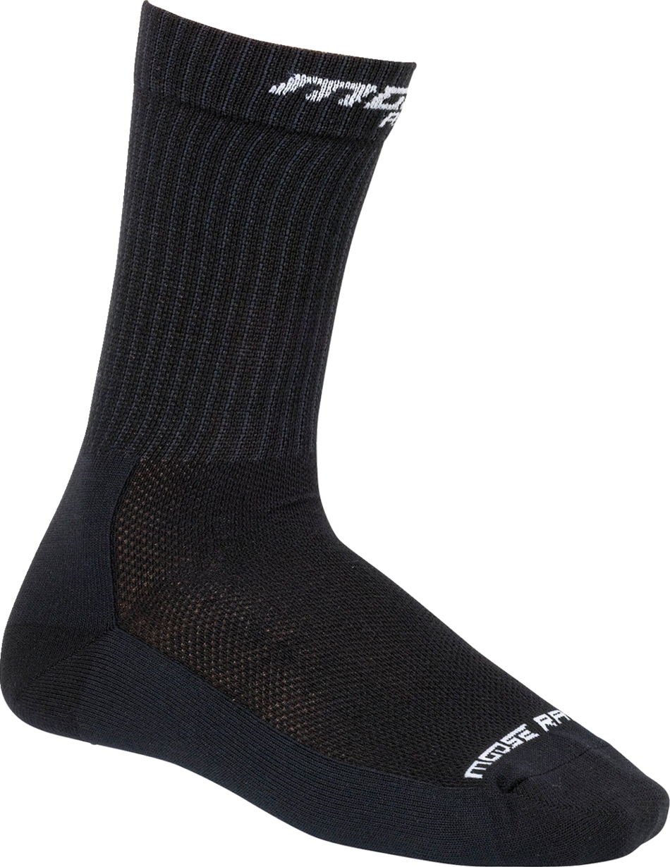 MOOSE RACING Crew-Socken – Schwarz – S/M 34310790 