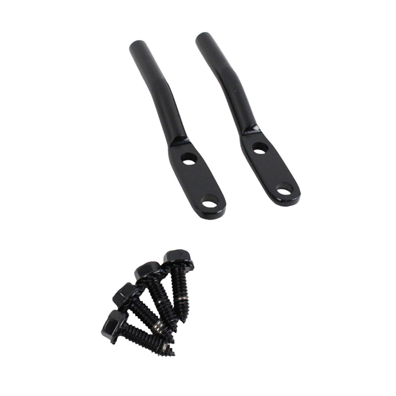 Kentrol 76-95 Jeep CJ/Wrangler YJ Door Strap Pins Pair - Powdercoat Black 50549