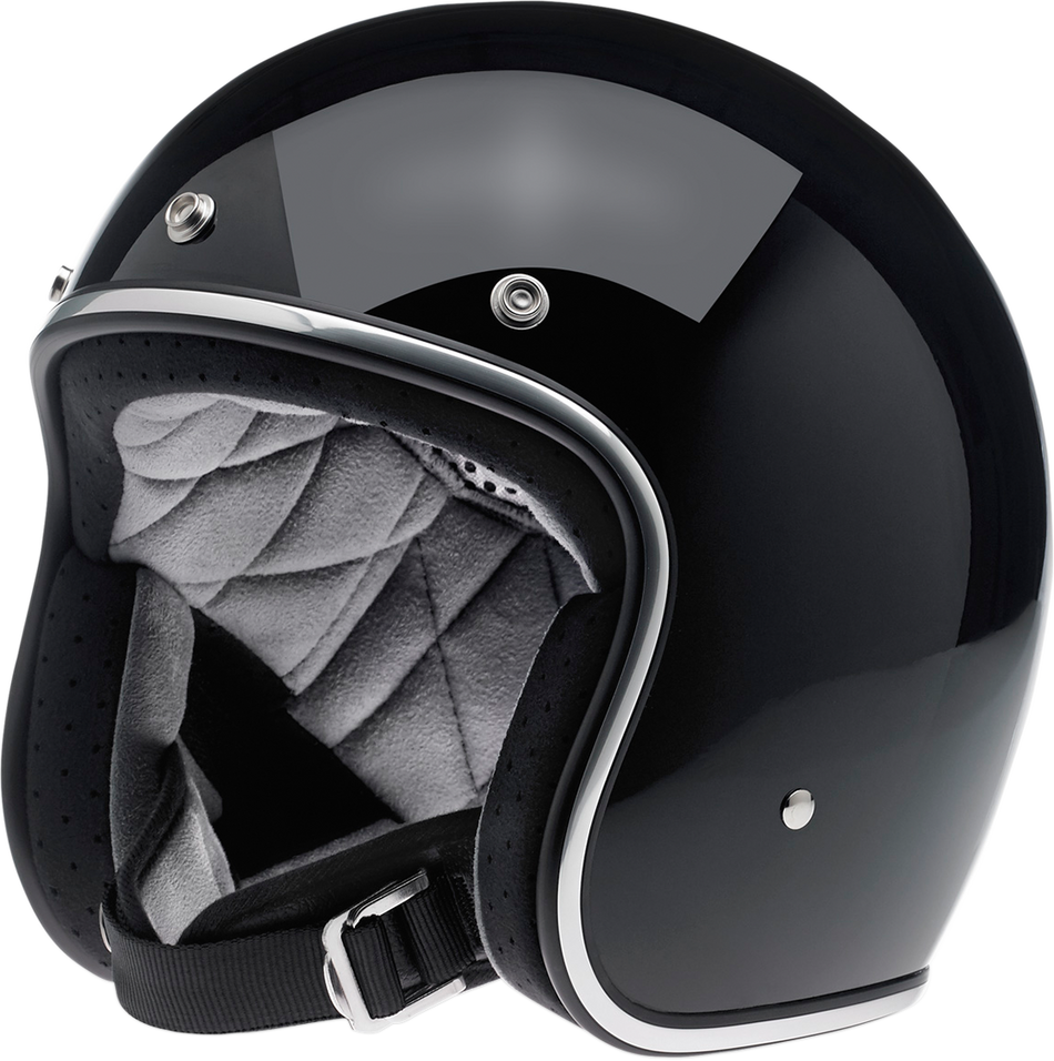 BILTWELL Bonanza Helmet - Gloss Black - XS 1001-101-201