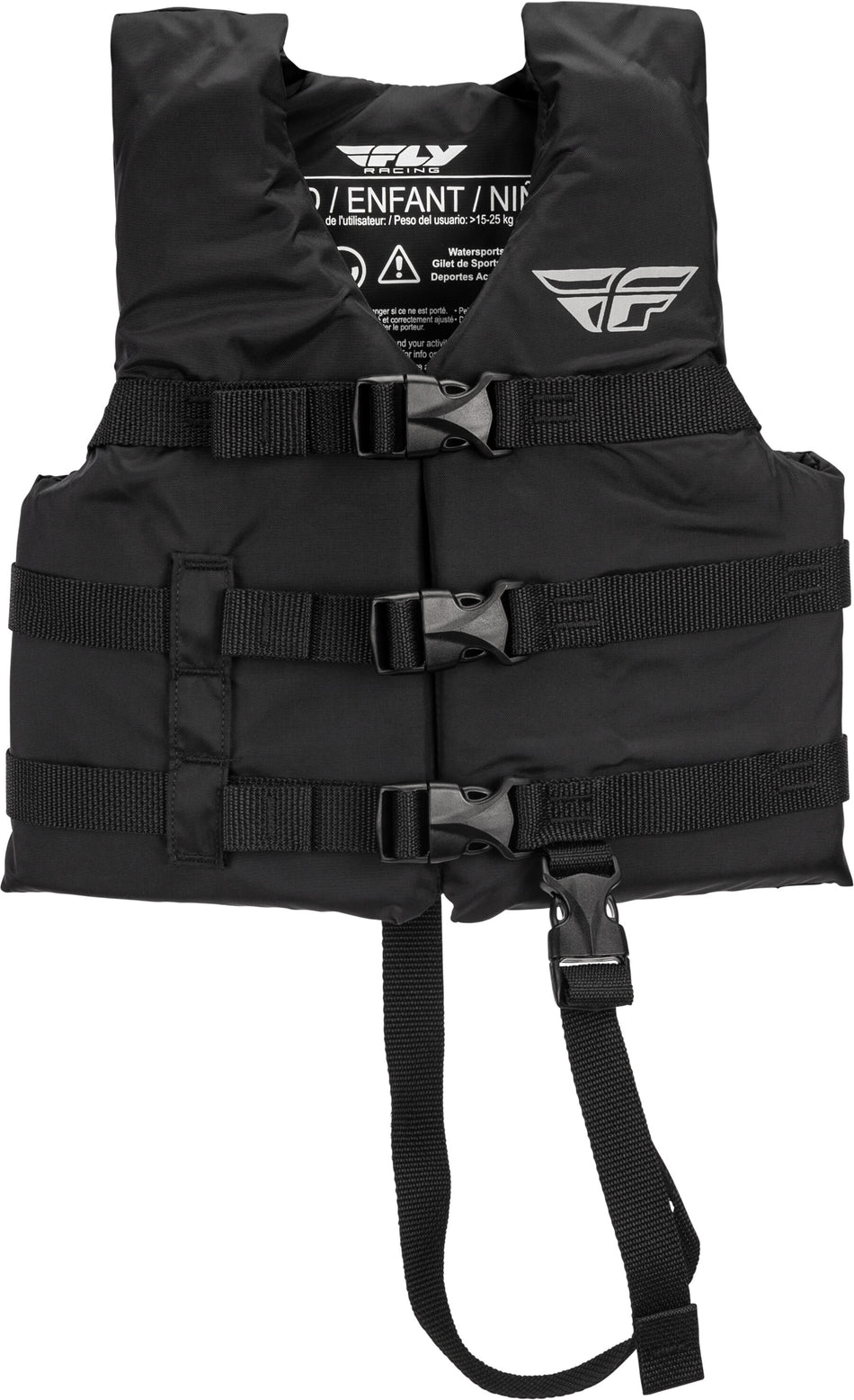 FLY RACING Child Nylon Vest Black 112224-700-001-20