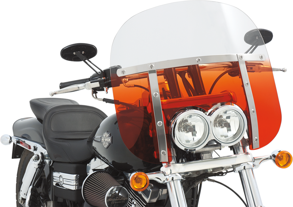 MEMPHIS SHADES Fats Windshield - 13" - Orange - FXDF MEM6637