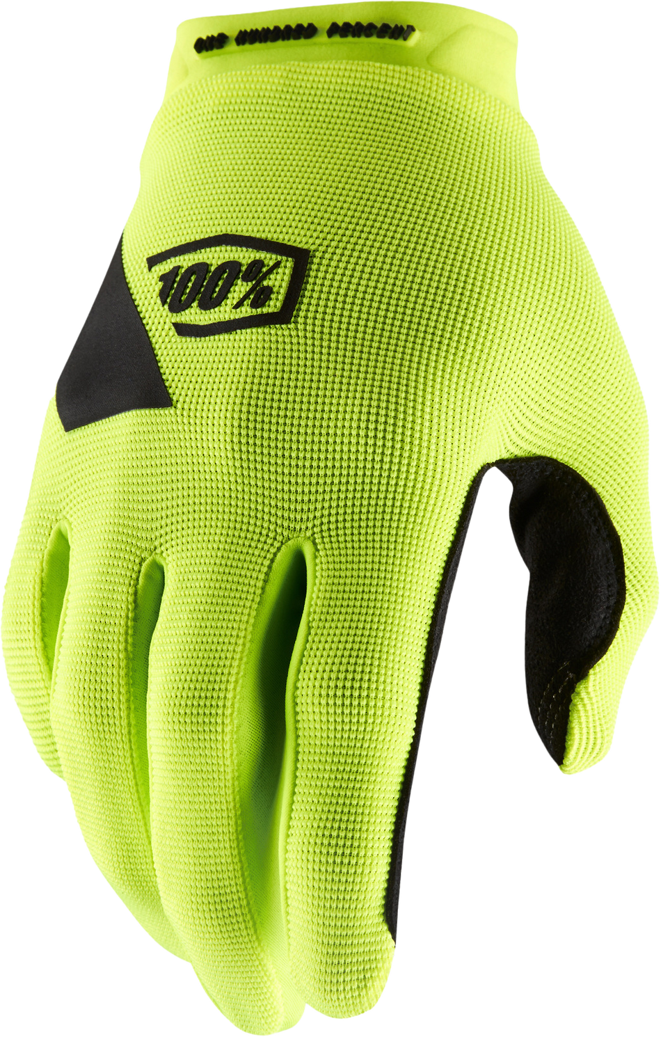 100% Ridecamp Women's Gloves Fluo Yellow/Black Sm 10013-00006