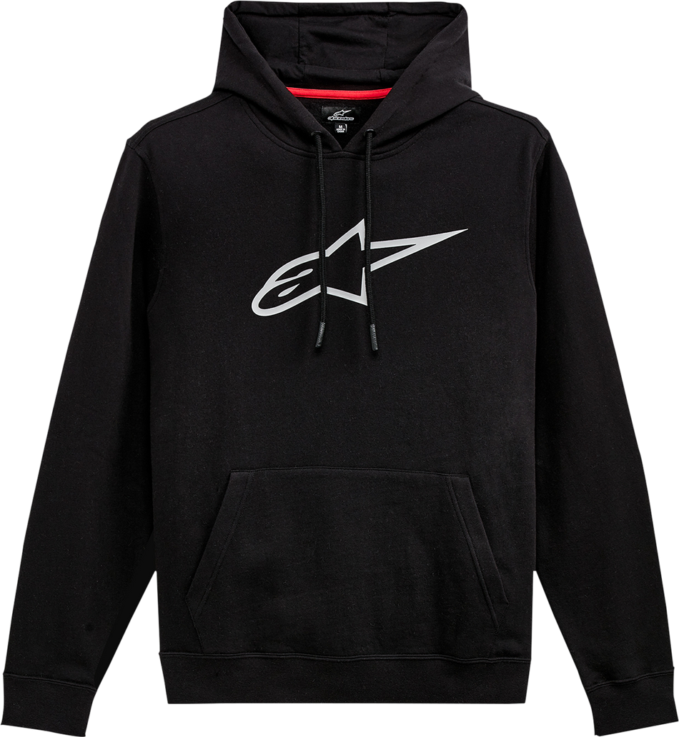 ALPINESTARS Ageless Pullover Hoodie - Black/Gray - Large 1212-513201011L