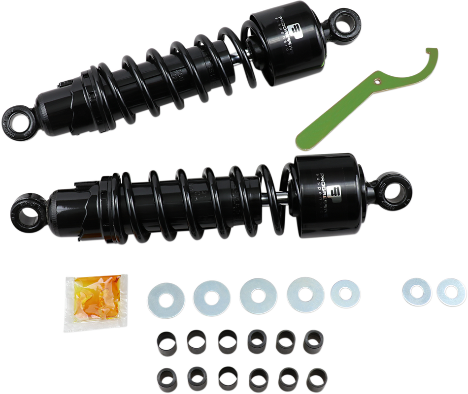 PROGRESSIVE SUSPENSION 412 Series Shock - 12" - Standard - Black - XG 412-4402B