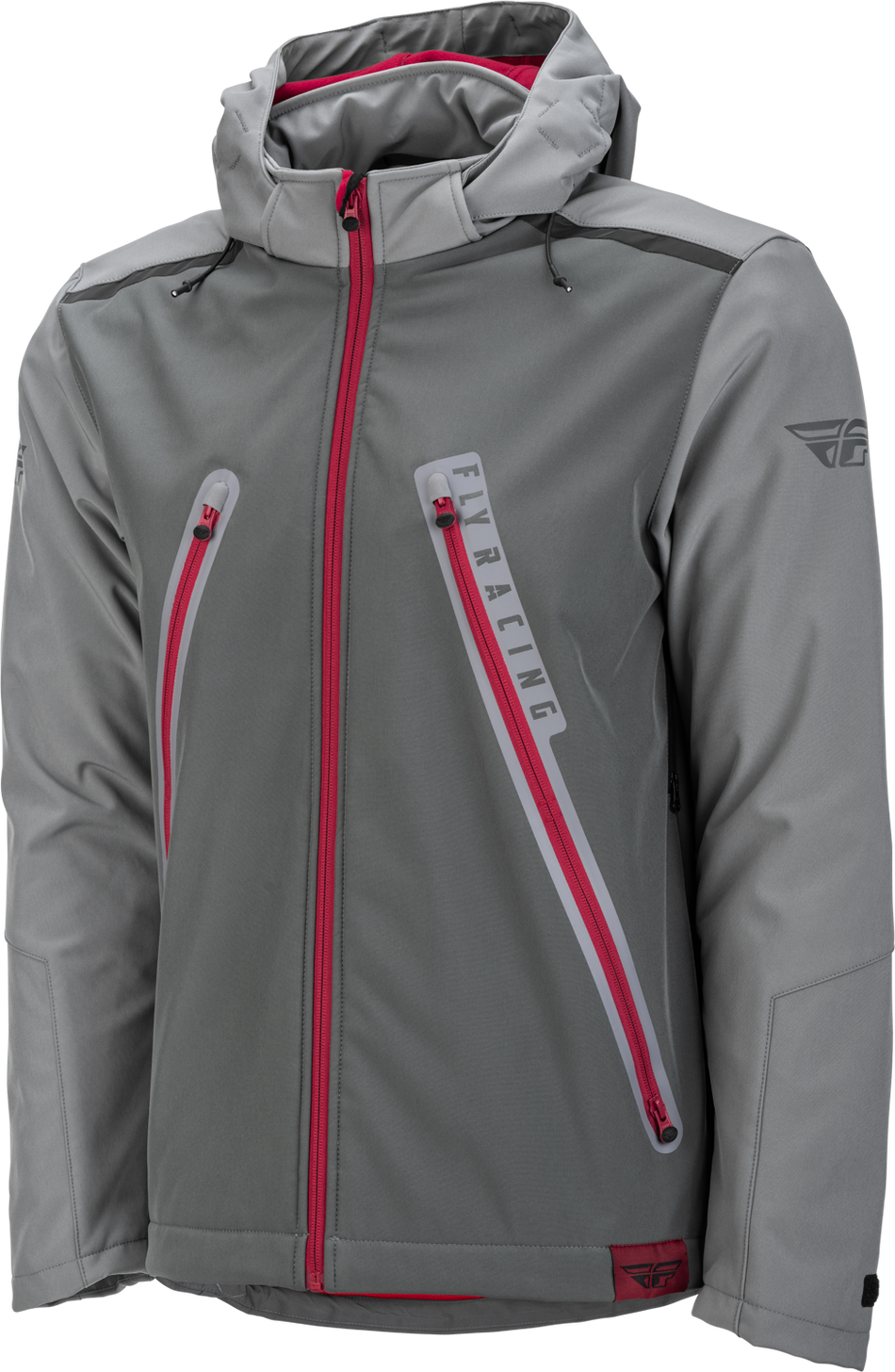 FLY RACING Carbyne Jacket Grey/Red 2x 477-40912X