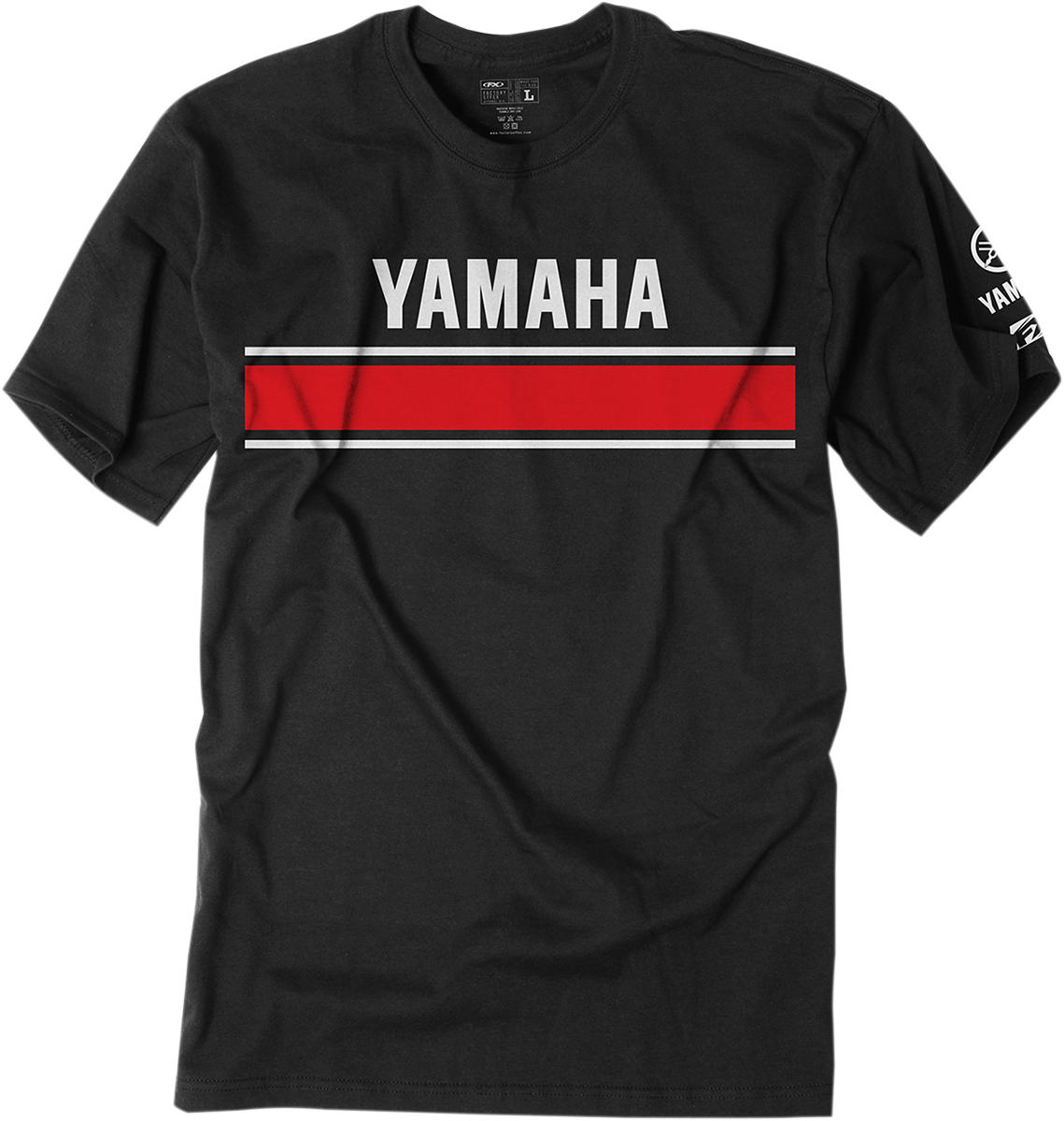 FACTORY EFFEX Yamaha Retro T-Shirt - Black - 2XL 20-87208