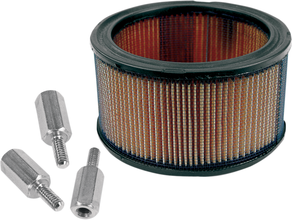 S&S CYCLE High-Flow Air Filter - Super E/Super G Carburetor 17-0045