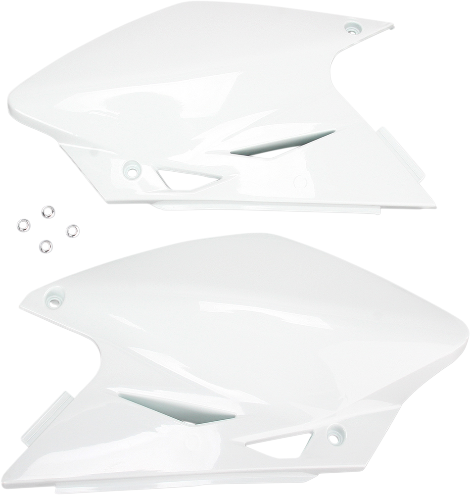 ACERBIS Side Panels - White 2043420002