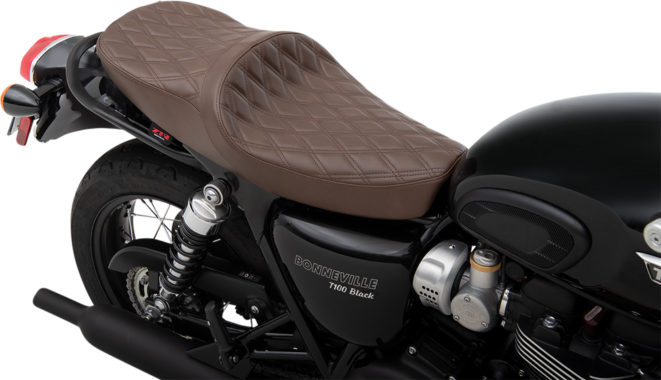 Z1R Low TR Seat - Double Diamond - Brown 0810-2229