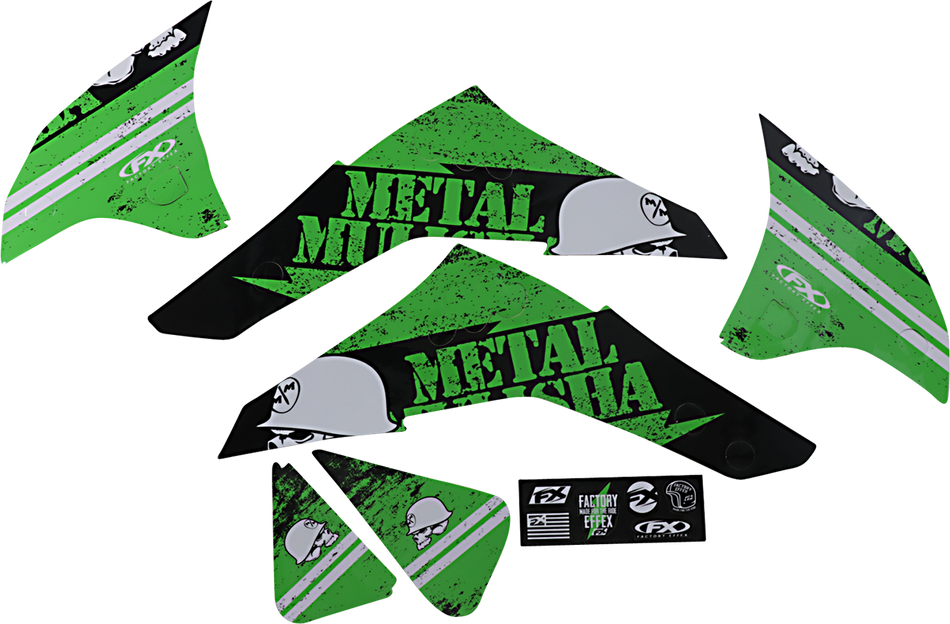 FACTORY EFFEX Metal Mulisha Graphic Kit - Kawasaki 23-11122