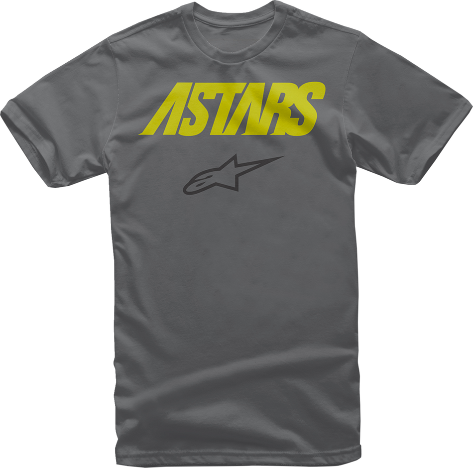 ALPINESTARS Angle Combo T-Shirt – Anthrazit/Fluo-Gelb – Größe L 1119-72000-18-L