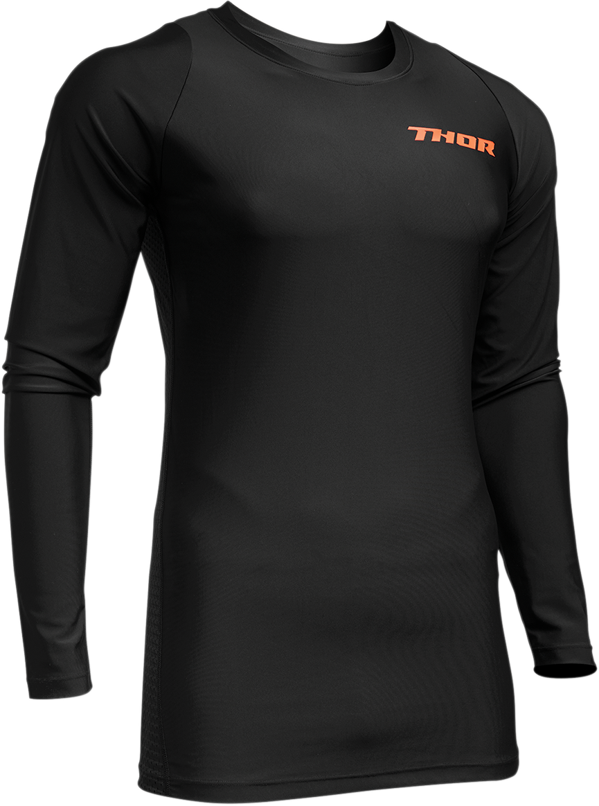 THOR Long Sleeve Comp Shirt - Black - S/M 2940-0387