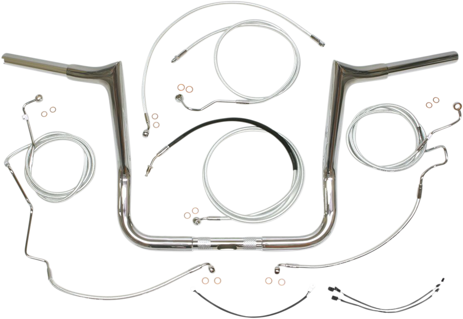 MAGNUM Handlebar Kit - Viking - 14" - Sterling Chromite II 38884-414