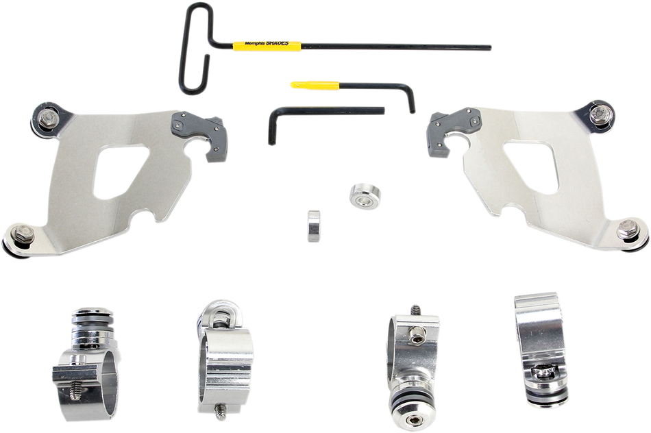 MEMPHIS SHADES Cafe Mounting Kit - Polished - XL12C MEK2007