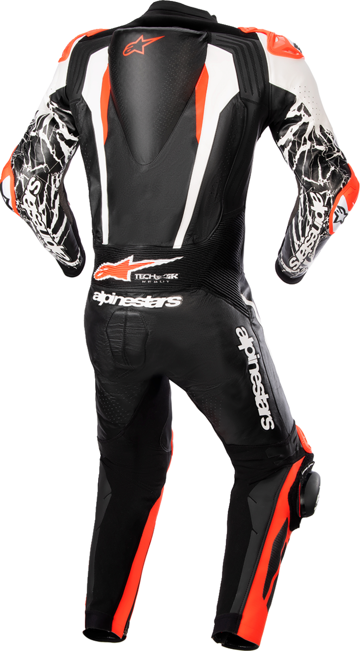 ALPINESTARS Racing Absolute v2 Leather Suit - Black/White/Red - US 48 / EU 58 3156323123158