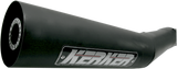 KERKER 4:1 Megaphone Exhaust - Black KZ 1000 M 127-61004