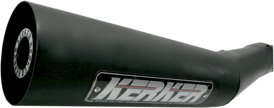 KERKER 4:1 Megaphone Exhaust - Black KZ 1000 M 127-61004