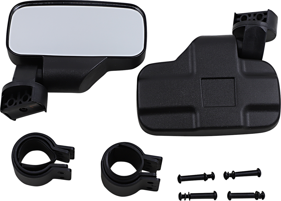 EPI Mirror - Side View - Rectangle - Black EPIM100