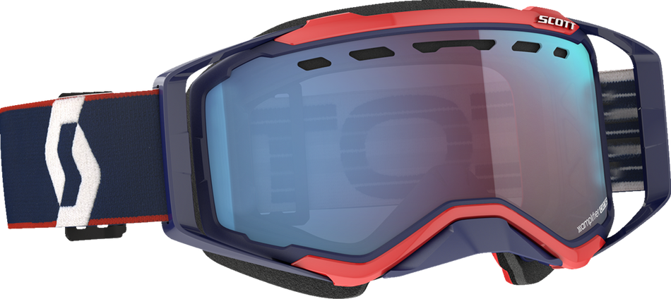 Gafas de nieve SCOTT Prospect - Azul/Rojo - Enhancer Blue Chrome 272846-6667347 