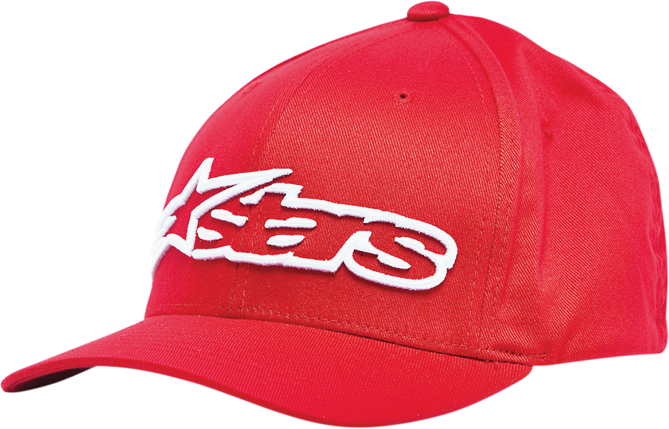 ALPINESTARS Blaze Flexfit® Hat - Red/White - Large/XL 1039810053020LX