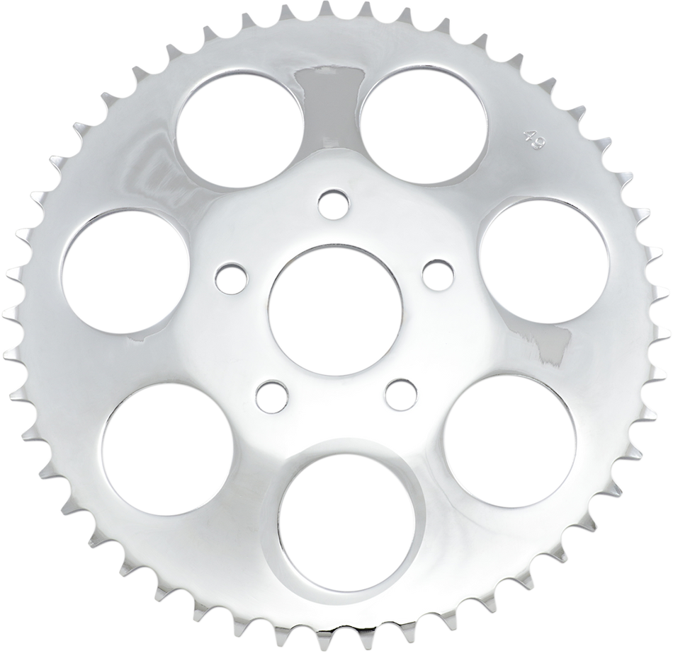 DRAG SPECIALTIES Rear Wheel Sprocket - 49-Tooth - Chrome 17512P