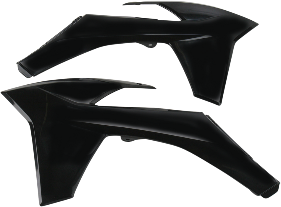 ACERBIS Radiator Shrouds - Black 2205440001