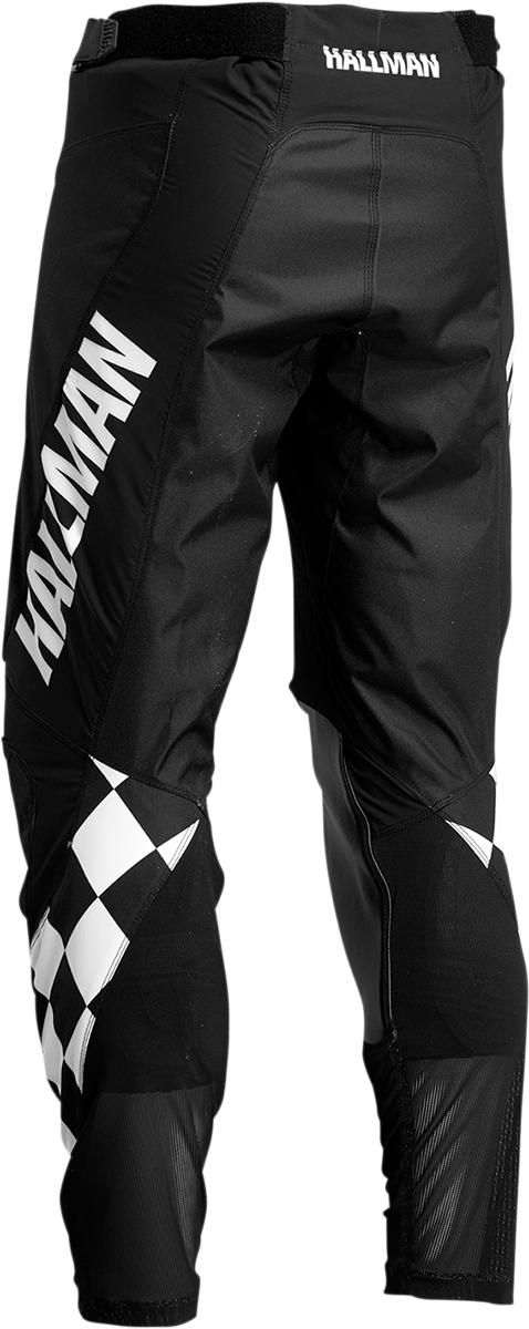 THOR Hallman Differ Cheq Pants - Black/White - 44 2901-9524