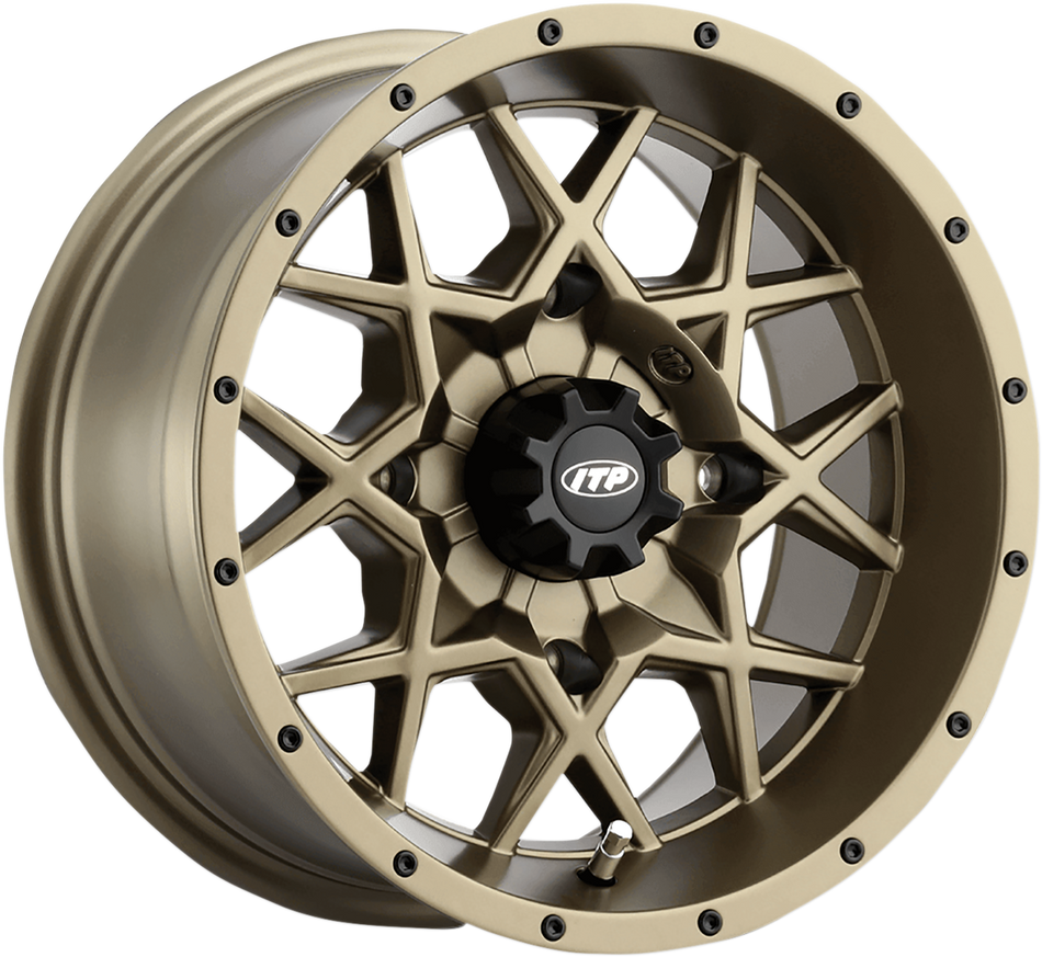 ITP Wheel - Hurricane - Front/Rear - Bronze - 18x6.5 - 4/137 - 4+2.5 (+10 mm) 1822515729B