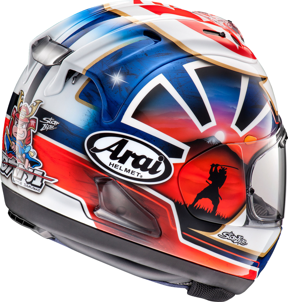 ARAI Corsair-X Helmet - Dani Samurai-2 - Blue - XS 0101-15773