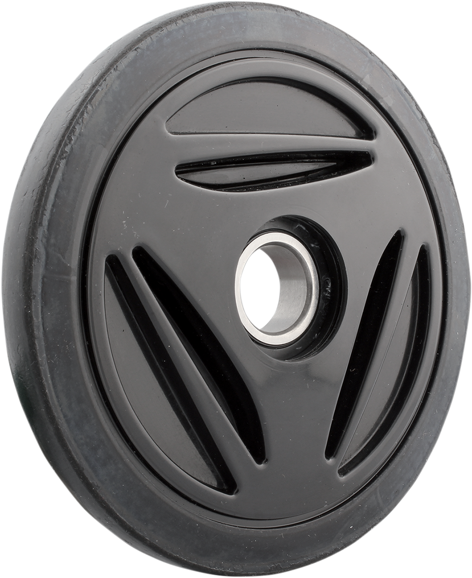 KIMPEX Idler Wheel with Bearing 6205-2RS - Black - Group 10 - 165 mm OD x 1" ID 298927