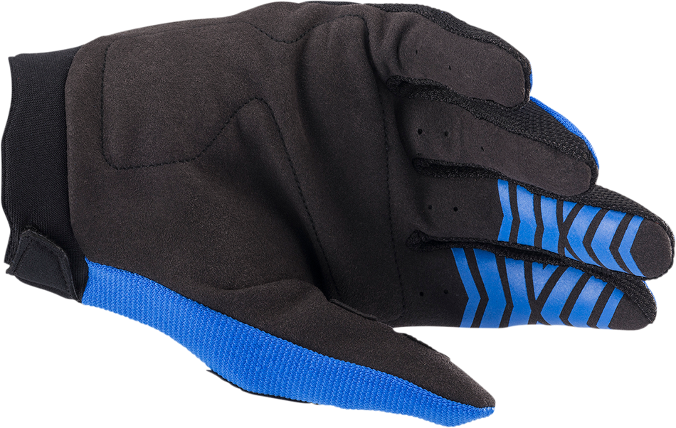 ALPINESTARS Jugend Full Bore Handschuhe - Blau/Schwarz - Größe L 3543622-713-L