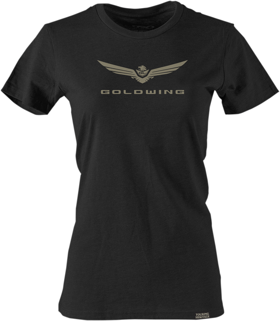 FACTORY EFFEX Women's Goldwing 2 T-Shirt - Black - Medium 25-87852