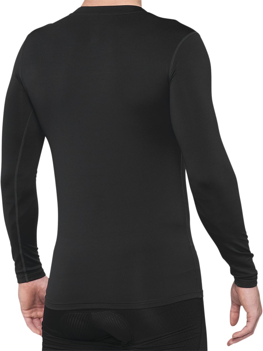 100% Basecamp Jersey - Long-Sleeve - Black - Medium 40045-00001